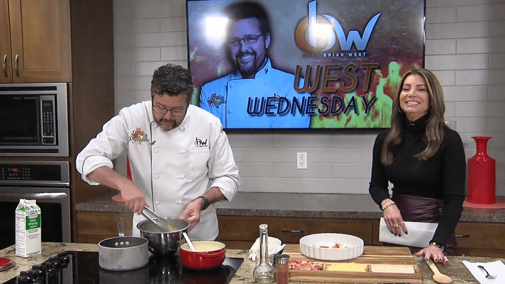Image for story: Chef Brian West prepares a delicious lobster meal for Valentine's Day